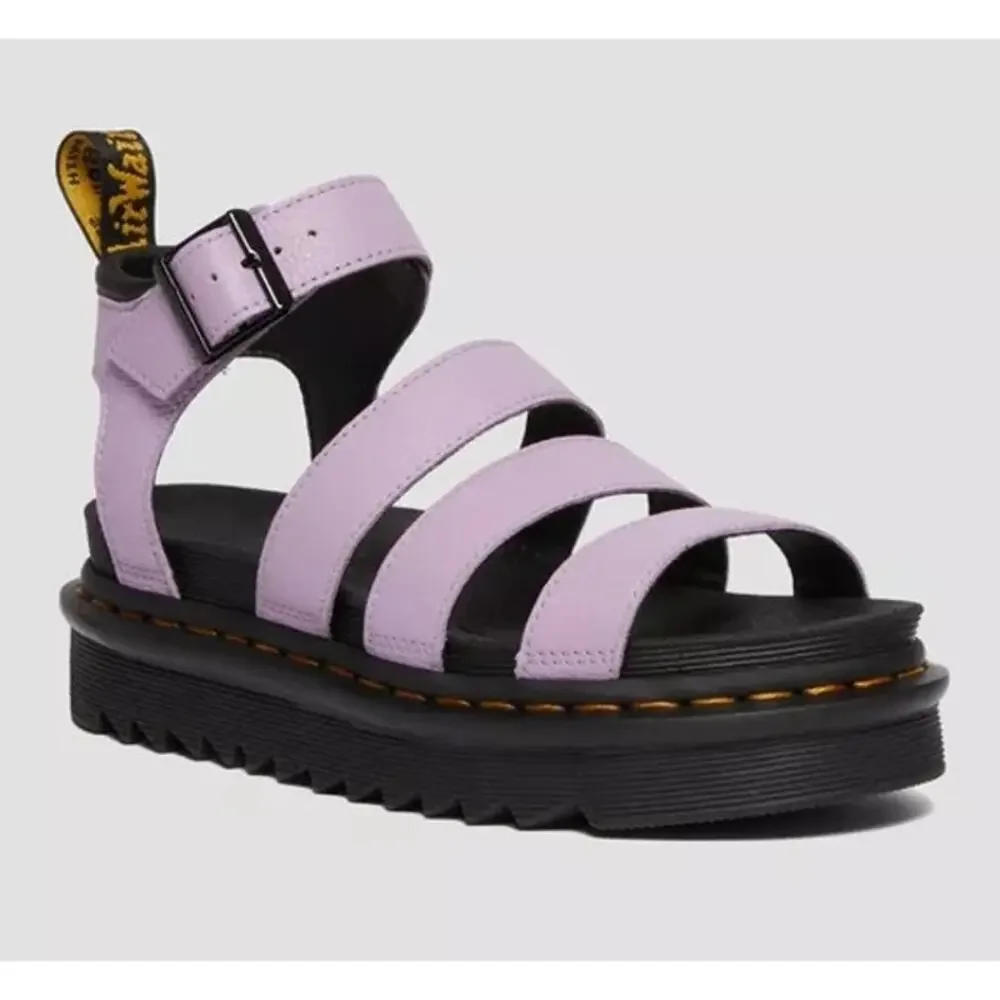 NEW DR. MARTENS BLAIRE SANDAL LILAC PISA WOMANS SIZE - 8 - Picture 14 of 16